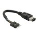 Delock - IEEE 1394-Kabel - FireWire, 6-polig (M) zu IEEE 1394 Header (M) - 16.5 cm