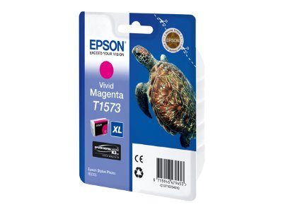 Epson T1573 - 25.9 ml - Vivid Magenta - Original - Blisterverpackung - Tintenpatrone