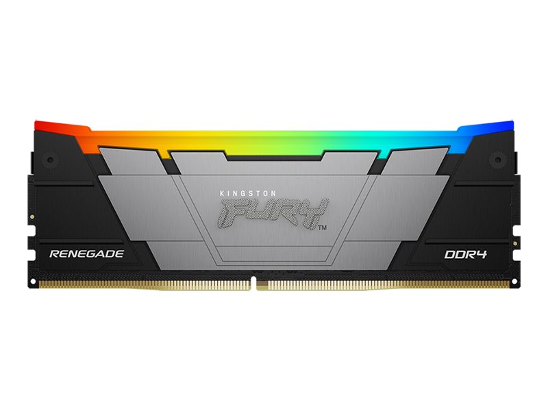 Kingston FURY Renegade RGB - DDR4 - Kit - 64 GB: 4 x 16 GB - DIMM 288-PIN - 3600 MHz / PC4-28800