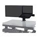 Ergotron WorkFit - Befestigungskit (Tischmontage) - fr LCD-Display/Notebook - Schwarz - Bildschirmgrsse: bis zu 61 cm (bis zu 