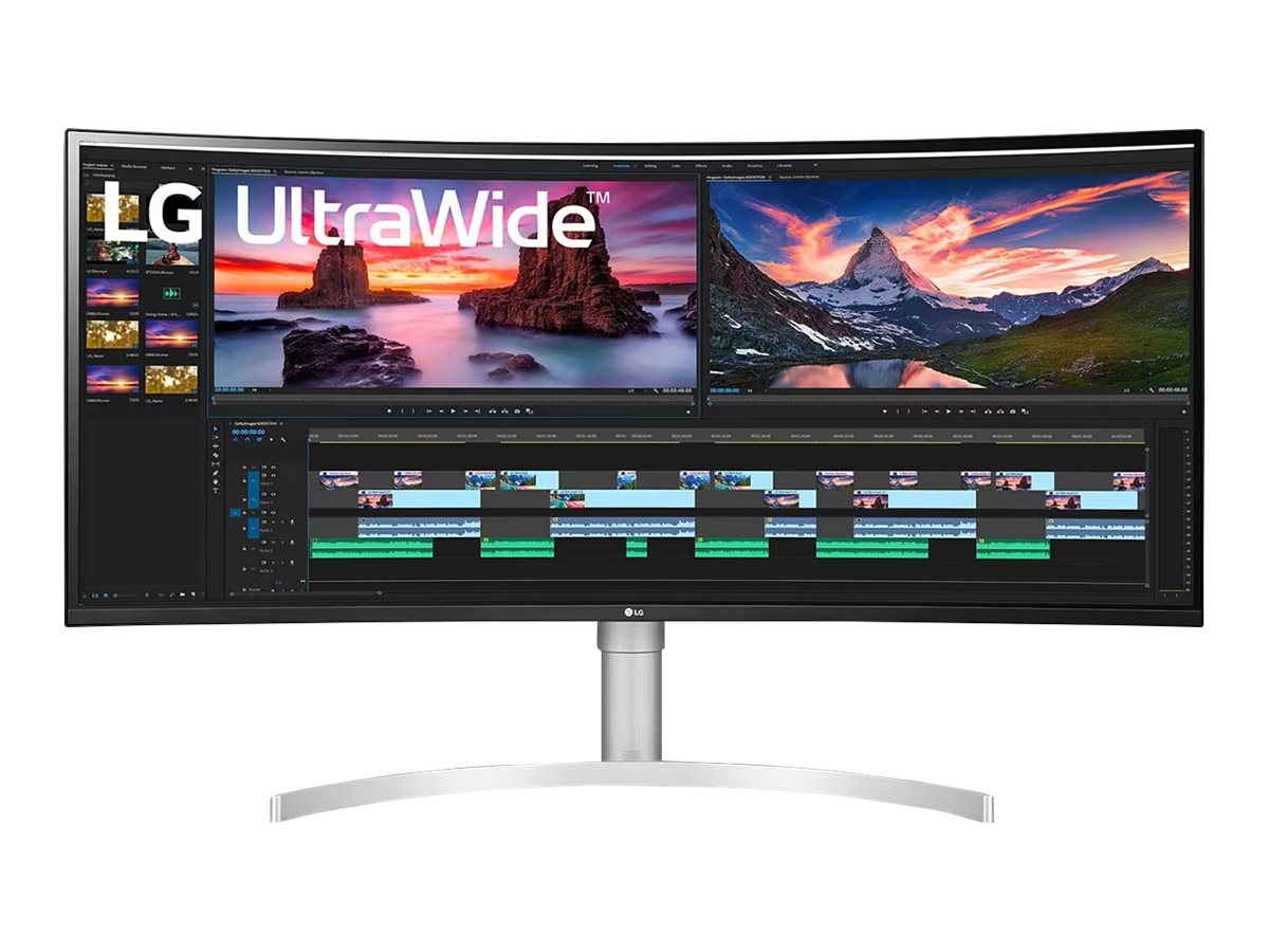 LG UltraWide 38WN95CP-W - LED-Monitor - gebogen - 95.29 cm (38