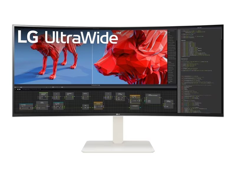 LG UltraWide 38WR85QC-W - LED-Monitor - gebogen - 96.5 cm (38
