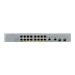 Zyxel GS1350-18HP - Switch - Smart - 16 x 10/100/1000 (PoE+) + 2 x Combo Gigabit Ethernet/Gigabit SFP - Desktop - PoE+ (250 W)