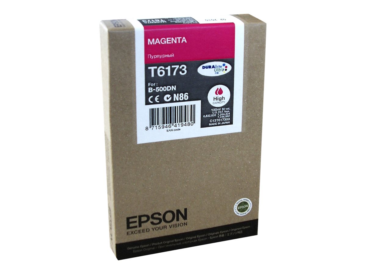 Epson T6173 - 100 ml - mit hoher Kapazitt - Magenta - original - Tintenpatrone