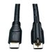 Eaton Tripp Lite Series High Speed HDMI Cable with Ethernet and Locking Connector, UHD 4K, 24AWG (M/M), 6 ft. (1.83 m) - HDMI-Ka