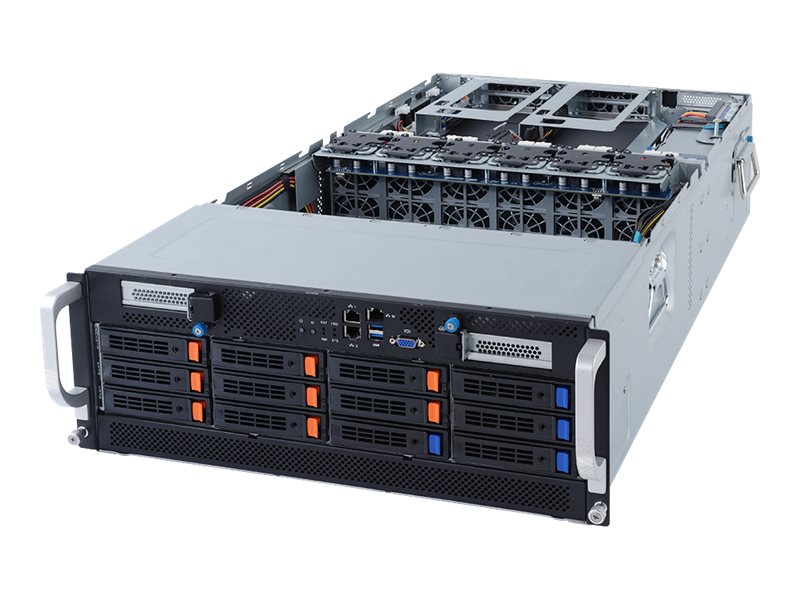 Gigabyte G492-Z51 (rev. 100) - Server - Rack-Montage - 4U - zweiweg - keine CPU