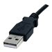 StarTech.com USB 2.0 auf Hohlstecker Typ N Kabel - USB A DC 5V 5,5mm Stecker Stromkabel Stecker 2m - Stromkabel - USB (nur Strom
