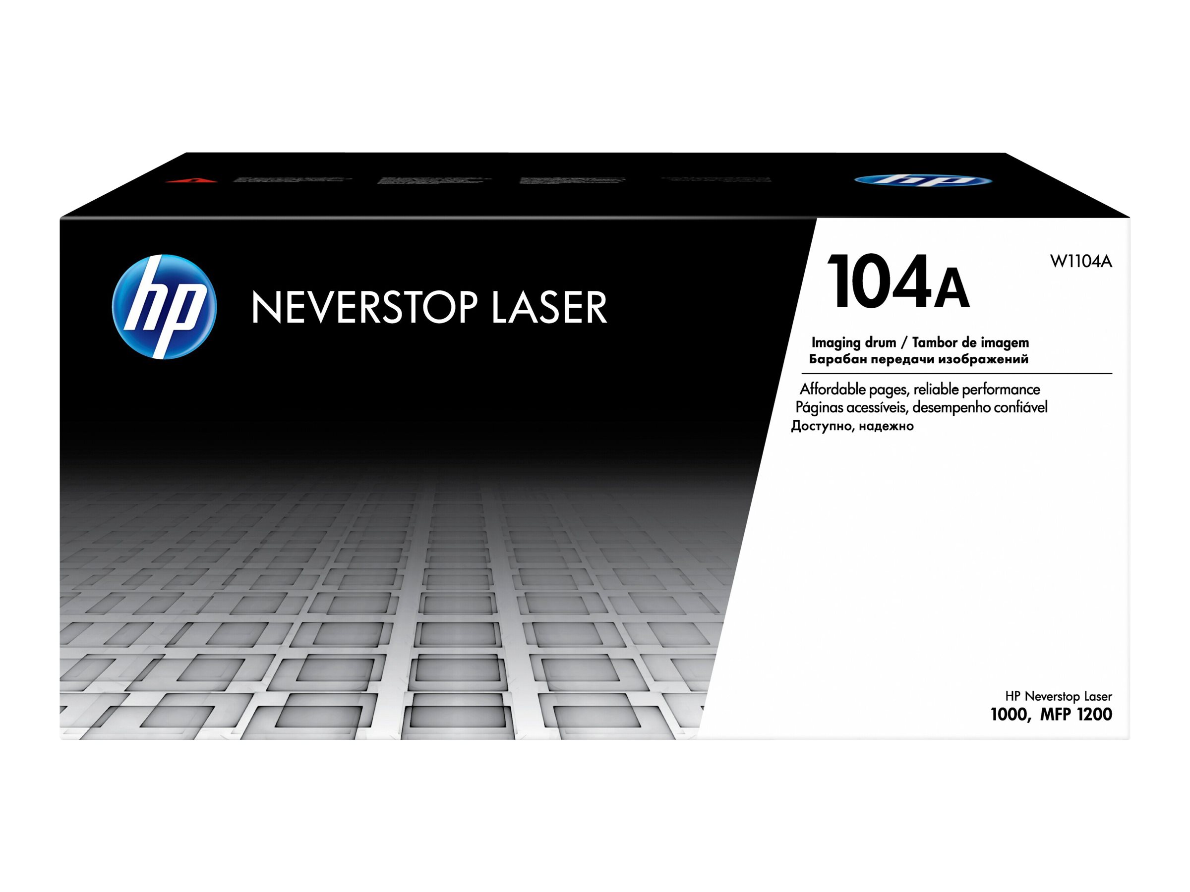 HP 104A - Schwarz - original - Trommeleinheit - fr Neverstop Laser 1000a, 1000n, 1000w, MFP 1200a, MFP 1200n, MFP 1200nw, MFP 1