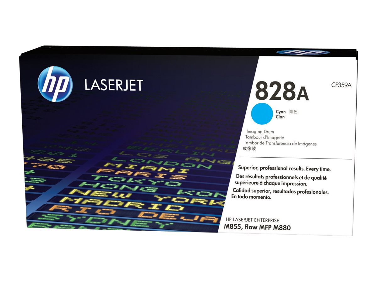 HP 828A - Cyan - original - Trommeleinheit - fr Color LaserJet Enterprise MFP M775; LaserJet Enterprise Flow MFP M830, MFP M880