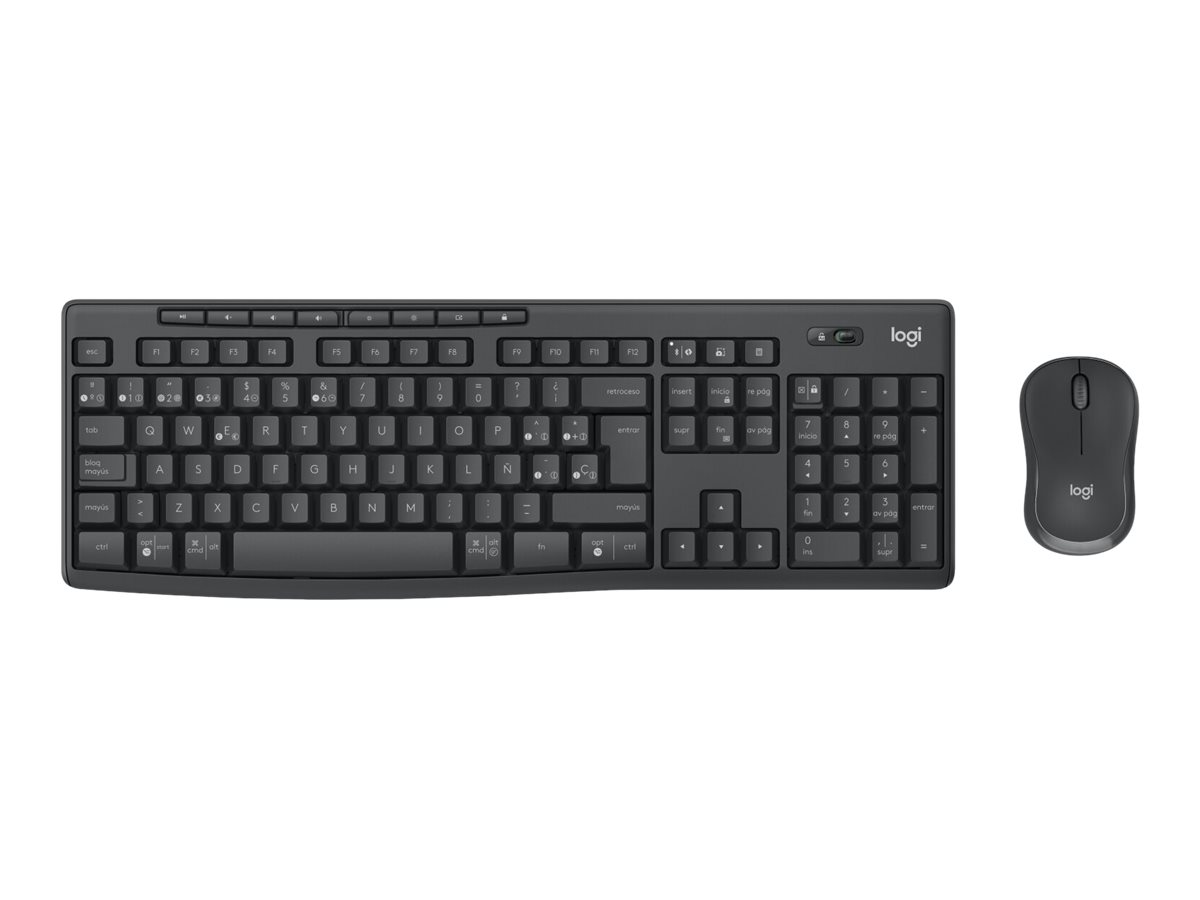 Logitech MK370 Combo for Business - Tastatur-und-Maus-Set - kabellos - Bluetooth LE - QWERTY - US International