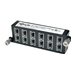 Tripp Lite 40Gb High Density Pass-Through Cassette 12 12-Fiber MTP/MPO - Glasfaserkassette - MTP/MPO X 12 - Schwarz