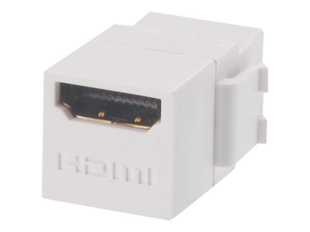 LINDY Modular AV Face Plate System Snap-in Keystone module - Modulare Eingabe - HDMI