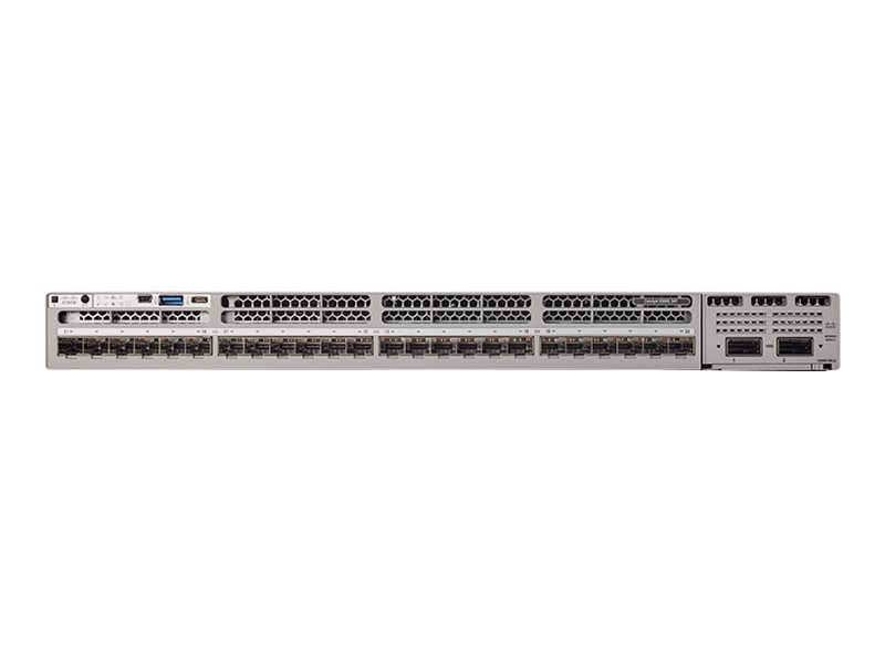 Cisco Meraki Catalyst 9300X-24Y - Switch - L3 - managed - 24 x 1/10/25 Gigabit SFP28 - an Rack montierbar
