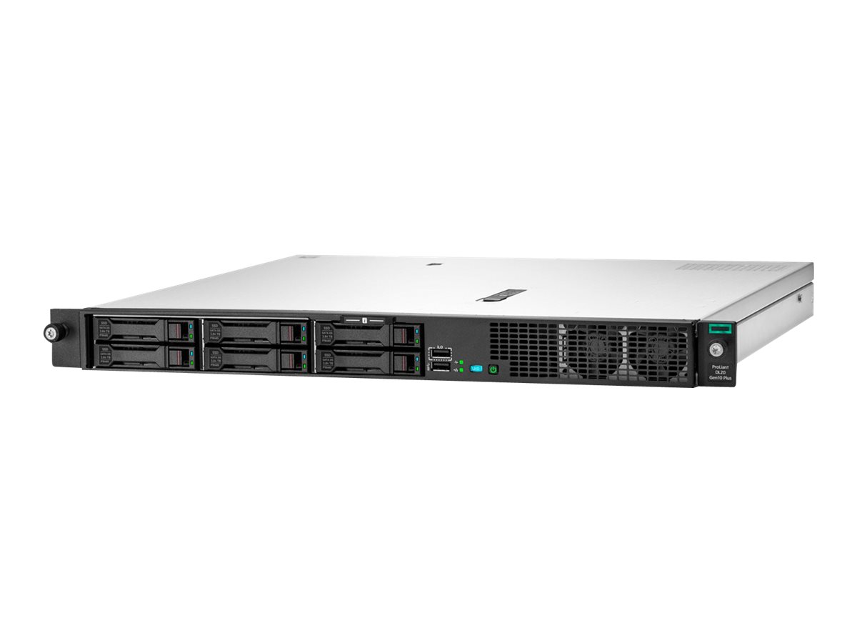 HPE ProLiant DL20 Gen10 Plus - Server - Rack-Montage - 1U - 1-Weg - 1 x Xeon E-2314 / 2.8 GHz