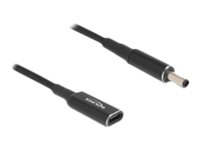 Delock - Adapter fr Power Connector - USB-C (nur Spannung) (W) zu Gleichstromstecker 4,5 x 3,0 mm (M) - 19.5 V - 3 A - 15 cm
