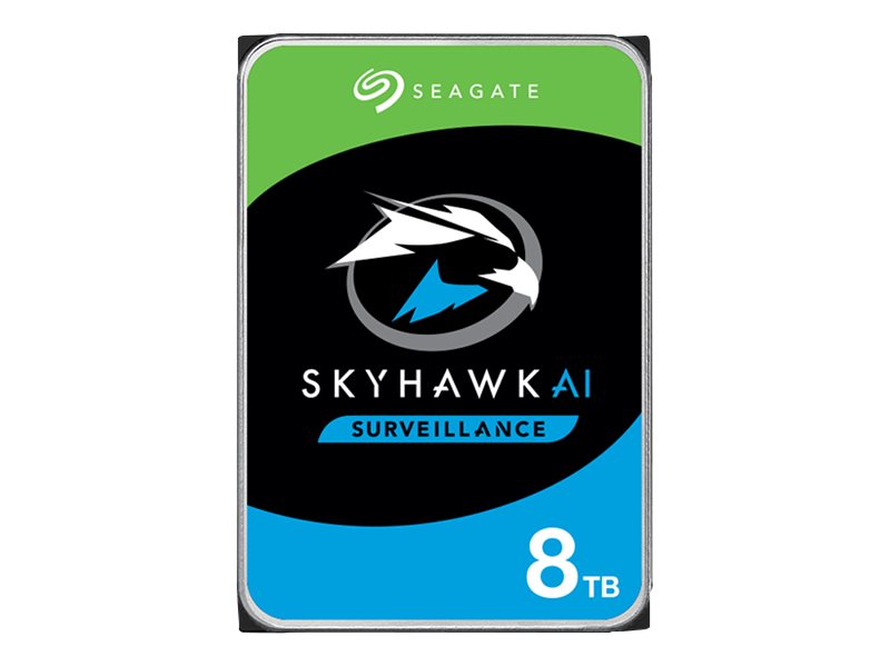 Seagate SkyHawk AI ST8000VE001 - Festplatte - 8 TB - intern - 3.5