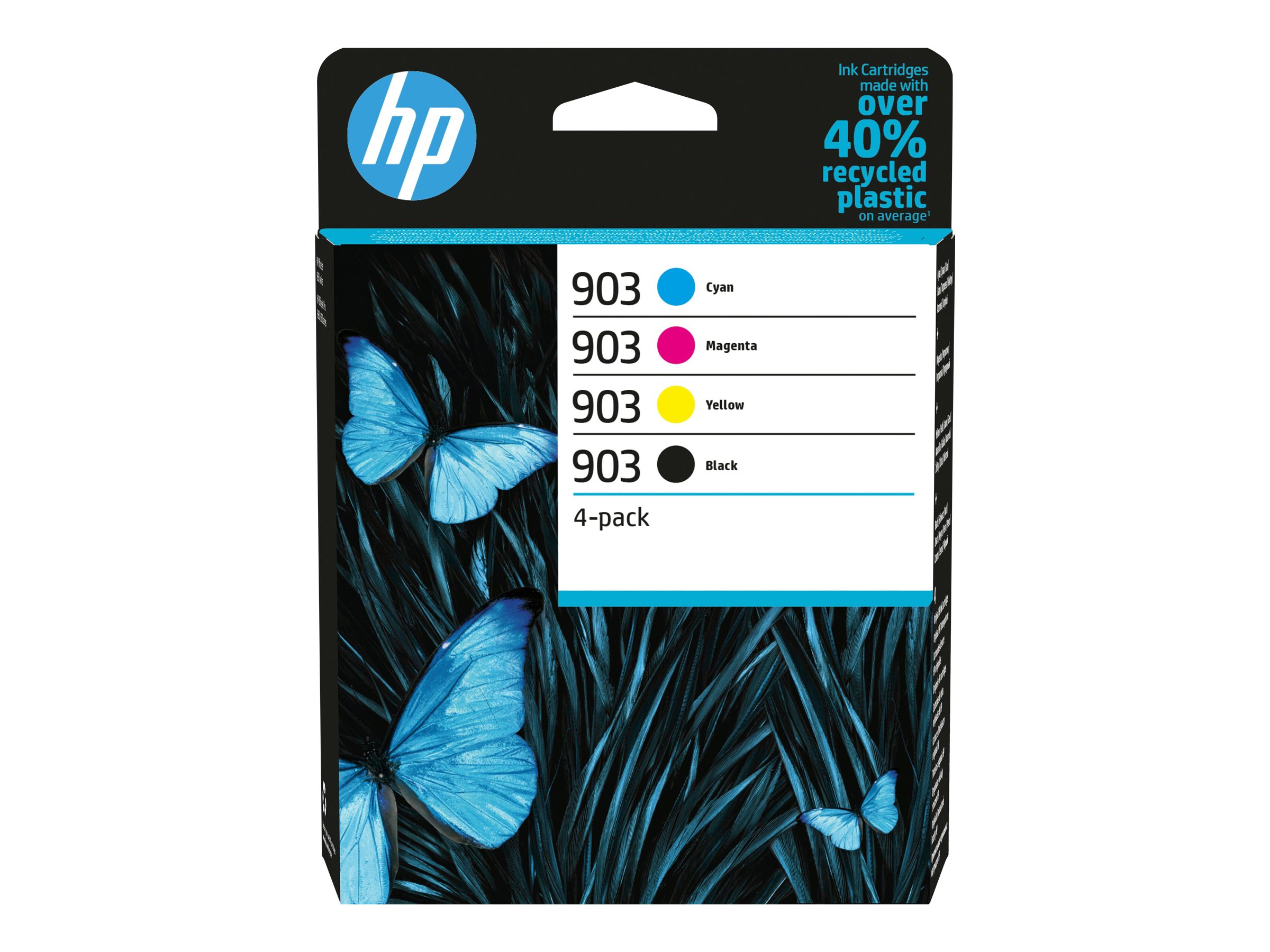HP 903 - 4er-Pack - Schwarz, Gelb, Cyan, Magenta - Original - Tintenpatrone - fr Officejet 69XX; Officejet Pro 69XX