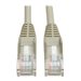 Eaton Tripp Lite Series Cat5e 350 MHz Snagless Molded (UTP) Ethernet Cable (RJ45 M/M), PoE - Gray, 30 ft. (9.14 m) - Patch-Kabel