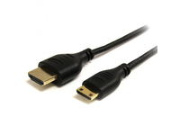 Lenovo Mini HDMI - HDMI, 2 m, HDMI Typ A (Standard), HDMI Type C (Mini), Schwarz