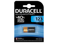 Duracell 123106, Einwegbatterie, CR123A, Lithium, 3 V, 1 Stück(e), Mehrfarbig