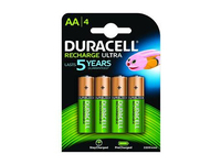 Duracell AA 2400mAh 4 Pack, Rechargeable battery, Nickel-Metallhydrid (NiMH), 1,2 V, 4 Stück(e), 2400 mAh, Grün