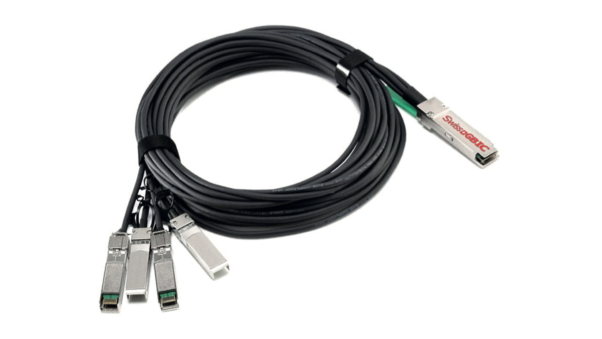 QSFP 40GBase-CR4 QSFP to 4 SFP+ Breakout Copper Direct Attach Cable 5m Active 100% Compatible Juniper